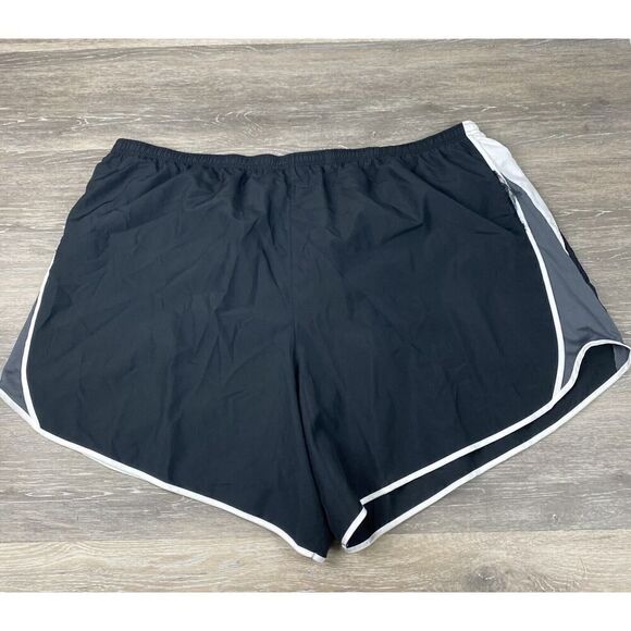 Nike‎ Plus Size Tempo 6" Black Gray White Running Athletic Shorts 3X Woman New - Picture 7 of 7